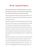 làng nghề truyền thống Hà Tây - Làng tò he Xuân La pps