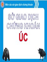 bài thuyết trình tiểu luận: Sở giao dịch chứng khoán úc pps
