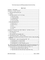 Tình hình cấp tín dụng hiện nay của các ngân hàng thương mại trên đại bàn tỉnh An Giang