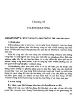 Giáo trình-nghiệp vụ kinh doanh thương mại dịch vụ 2-chương 18 pptx