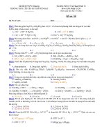 Trường THPT chuyên Huỳnh Mẫn Đạt - đề thi hóa học 10 chuyên (đề số 164) ppsx