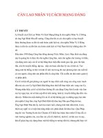 CẦN LAO NHÂN VỊ CÁCH MẠNG ĐẢNG docx