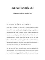 Đại-Nguyên Chiếu-Chế (Các Bức Thư Thuộc Các Triều Đại Trước) potx