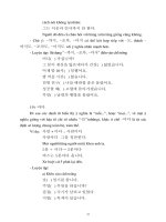 bài giảng ngữ pháp Hàn quốc phần 4 pdf