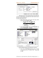 Quá trình hình thành giáo trình giới thiệu về softimage và phương pháp sử dụng p7 ppt