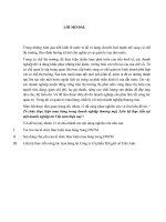 tổ chức thực hiện mua hàng trong doanh nghiệp thương mại. liên hệ thực tiễn tại công ty cổ phần thế giới số trần anh.