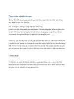 Thực phẩm giải độc cho gan pot