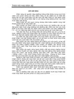 Thiết kế máy biến áp phân phối công suất 320 KVA