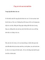 Ứng xử với con trai mới lớn potx