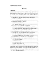 Một số giải pháp tăng cường quản lý hoạt động cho vay đối với doanh nghiệp vừa và nhỏ tại ngân hàng công thương chi nhánh Hà Tây