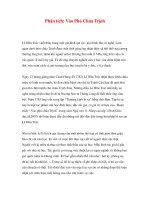 Phân tích Vào Phủ Chúa Trịnh pptx