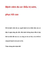 Bệnh viêm đa cơ ppt