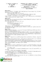 Đề thi học sinh giỏi hóa học 12 tỉnh Quảng Ninh 2009-2010 Bảng B pptx