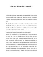 Uống rượu thuốc để tăng... “chuyện ấy”?Thời gian qua, trên thị trường pdf