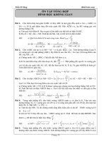 Tài liệu ôn toán - Bài tập hình học lớp 12 - phần 3 pdf