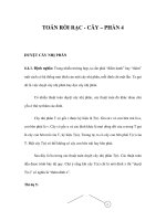 TOÁN RỜI RẠC - CÂY – PHẦN 4 ppt