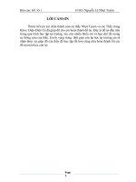 Báo cáo thực tập 