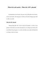 Phân tích acid nucleic - Phân tích ADN plasmid ppsx