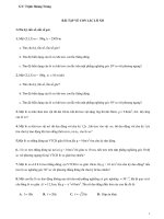 BÀI TẬP VỀ CON LẮC LÒ XO - 1 docx