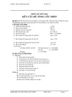 ĐỒ ÁN MÔN HỌC KẾT CẤU BÊ TÔNG CỐT THÉP CẦU ĐƯỜNG, NGUYỄN MẠNH HÀ