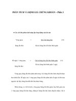 PHÂN TÍCH VÀ ĐỊNH GIÁ CHỨNG KHOÁN – Phần 3 docx