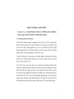 Giải pháp tăng cường huy động vốn của ngân hàng thương mại