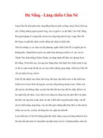 làng nghề truyền thống - Đà Nẵng - Làng chiếu Cẩm Nê pot