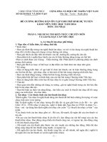 Âm nhạc đề cương thi tuyển công chức