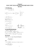 Các đẳng thức và biến đổi tương đương docx