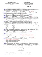 Trường THPT chuyên Huỳnh Mẫn Đạt - đề thi vật lý 11 nâng cao (đề số 194) ppsx