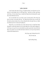 Xây dựng và hoàn thiện quy trình lập BCTC tại công ty cổ phần đại thuận