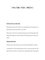 UNG THƯ NÃO – PHẦN 1 pptx