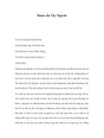 Rượu cần Tây Nguyên pptx