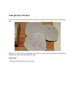 Làm giò lụa (Chả lụa) doc