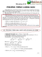 Luyện thi ĐH môn Toán - Chuyên đề 18 pot