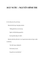 ĐẤT NƯỚC – NGUYỄN ĐÌNH THI doc