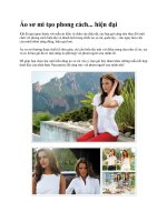 Áo sơ mi tạo phong cách... hiện đại pps