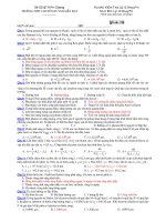 Trường THPT chuyên Huỳnh Mẫn Đạt - đề thi vật lý 12 chuyên (đề số 17) pot