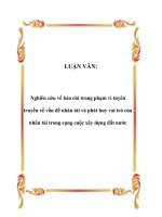 Báo chí với vấn đề nhân tài và sử dụng nhân tài hiện nay