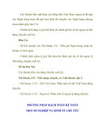 Quá trình hình thành những vấn đề chung về kế toán quản trị trong doanh nghiệp việt nam p8 ppsx