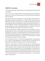 CUỘC SỐNG TÌNH YÊU VÀ NỤ CƯỜI - Phần 7 potx