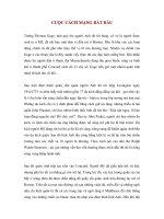 CUỘC CÁCH MẠNG TƯ SẢN BẮT ĐẦU pptx