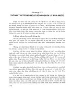 Giáo trình-Hành chính công - chương 14 pps