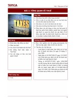 Bài Giảng Thuế - Bài 1 doc