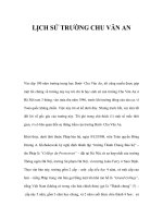 LỊCH SỬ TRƯỜNG CHU VĂN AN pot