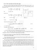 Thủy lực và cấp thoát nước trong nông nghiệp part 6 potx