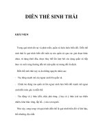 DIỄN THỂ SINH THÁIKHÁI NIỆM pdf