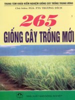 265 Giống cây trồng mới part 1 pot