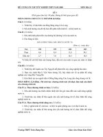 Đề cương ôn tập tốt nghiệp thpt môn Địa lí năm 2009 - phần 8 docx