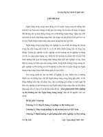 Giải pháp phát triển nghiệp vụ thị trường mở của ngân hàng Trung Ương